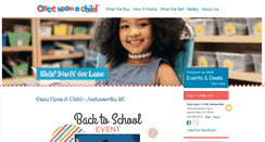 Desktop Screenshot of onceuponachildjacksonvillenc.com